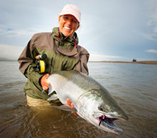 salmon silver