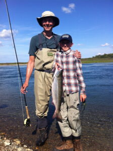 Father and Son Sockeye Salmon