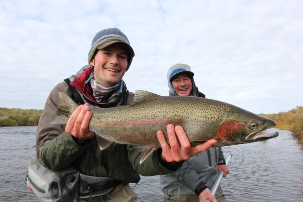 Alaska Rainbow Trout Brendan and Ryan Friel