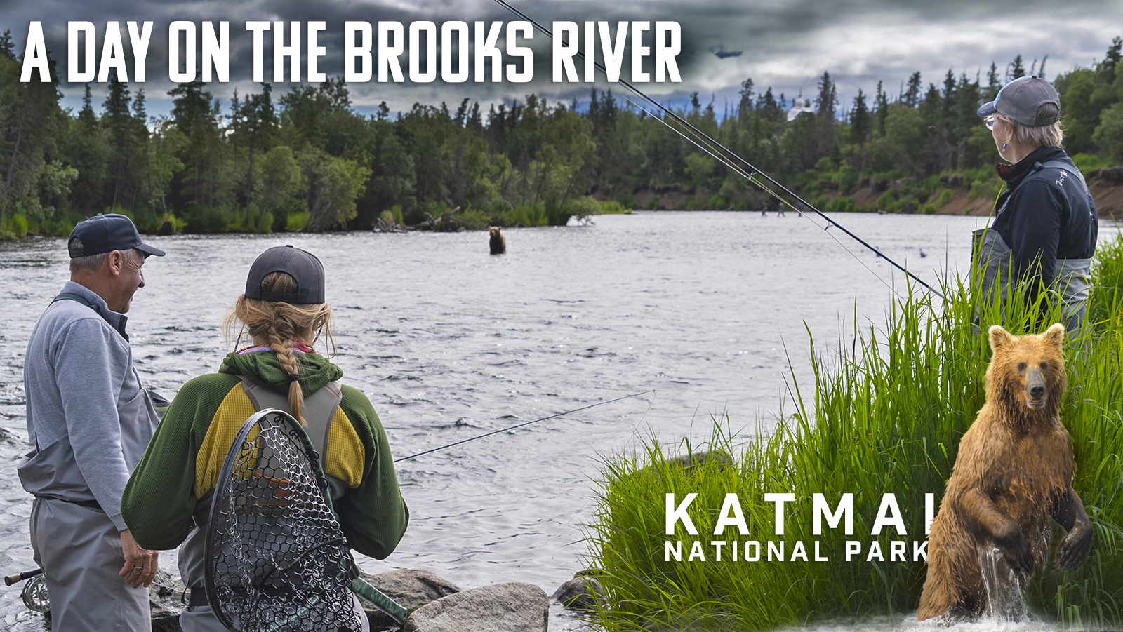 A Day of Fishing with Bears | Brooks River, Katmai