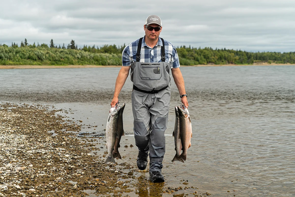 Fishing for Silver Salmon