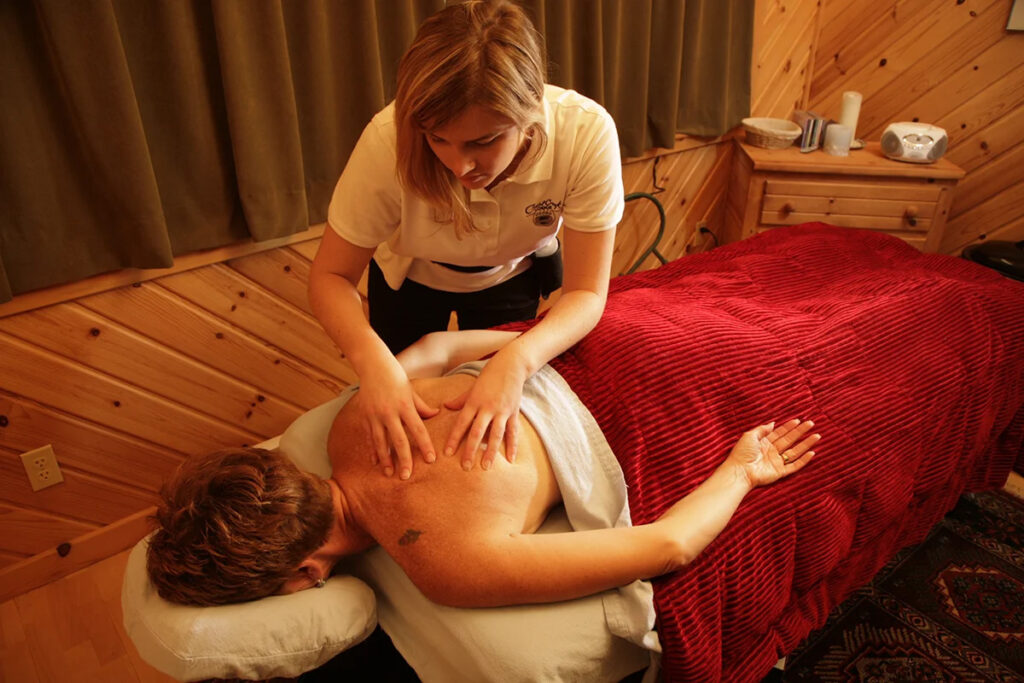 Massage at Crystal Creek Lodge